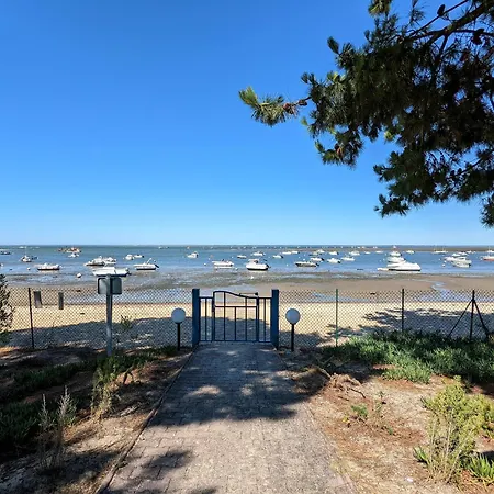 Apartment Spacieux T3 Rdc 75m², 2 Terrasses, Acces Plage, Vue Bassin, Parking, Quartier Aiguillon - Fr-1-420-117 Arcachon