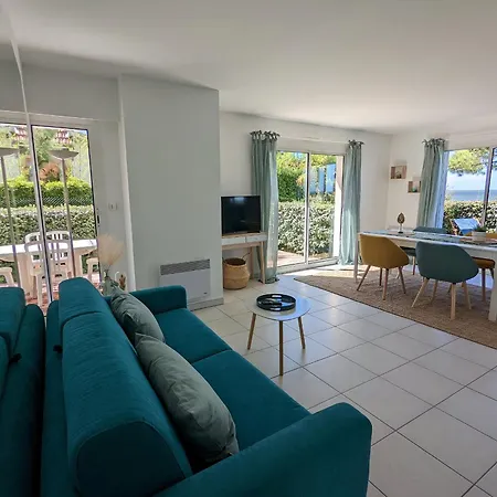 Apartment Spacieux T3 Rdc 75m², 2 Terrasses, Acces Plage, Vue Bassin, Parking, Quartier Aiguillon - Fr-1-420-117