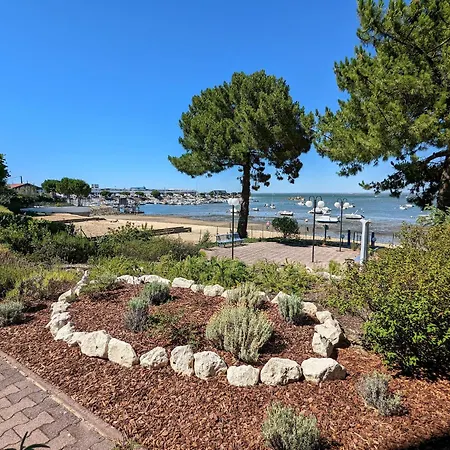 Apartment Spacieux T3 Rdc 75m², 2 Terrasses, Acces Plage, Vue Bassin, Parking, Quartier Aiguillon - Fr-1-420-117 *