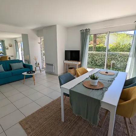 Spacieux T3 Rdc 75m², 2 Terrasses, Acces Plage, Vue Bassin, Parking, Quartier Aiguillon - Fr-1-420-117 Apartment